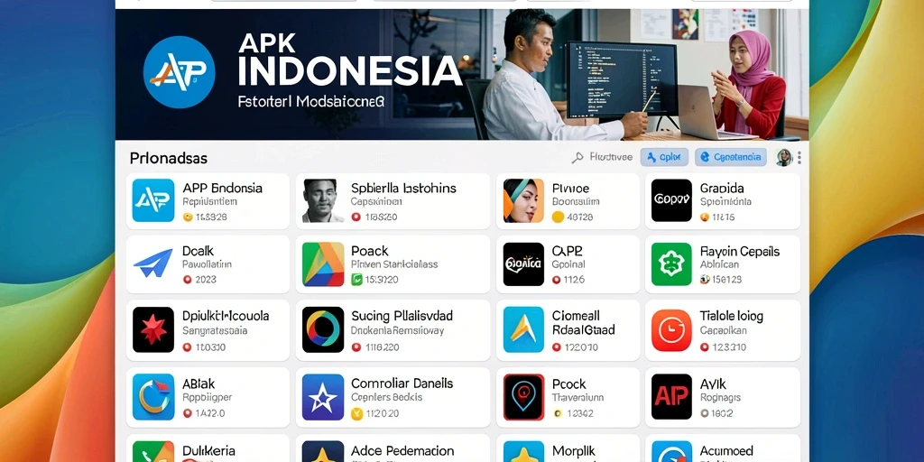 Tampilan antarmuka aplikasi yang modern dan menarik.