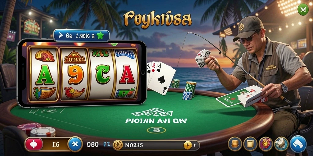 Tampilan antarmuka A777GAME yang menarik.