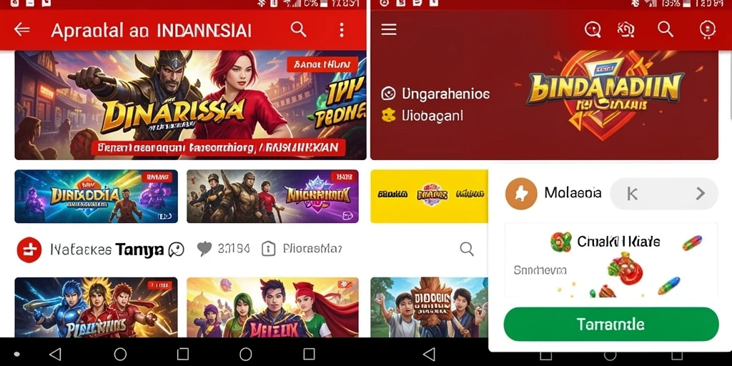 Tampilan antarmuka yang ramah pengguna dan menarik.