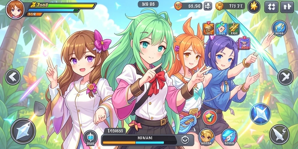 Tampilan mesin slot yang menarik dan penuh warna.