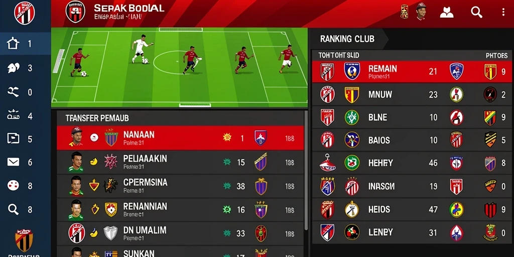 Tampilan awal game yang menarik dan intuitif.
