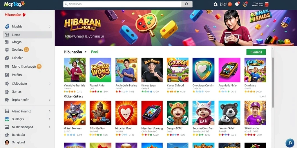 Tampilan grafis yang menakjubkan dan penuh warna.